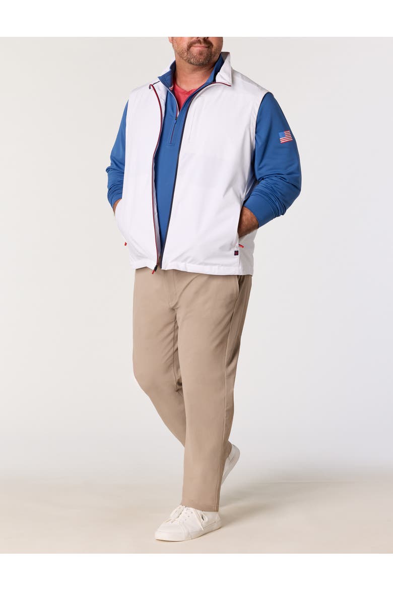 Big & Tall Mariner Soft Shell Performance Vest, Alternate, color, WHITE CAP