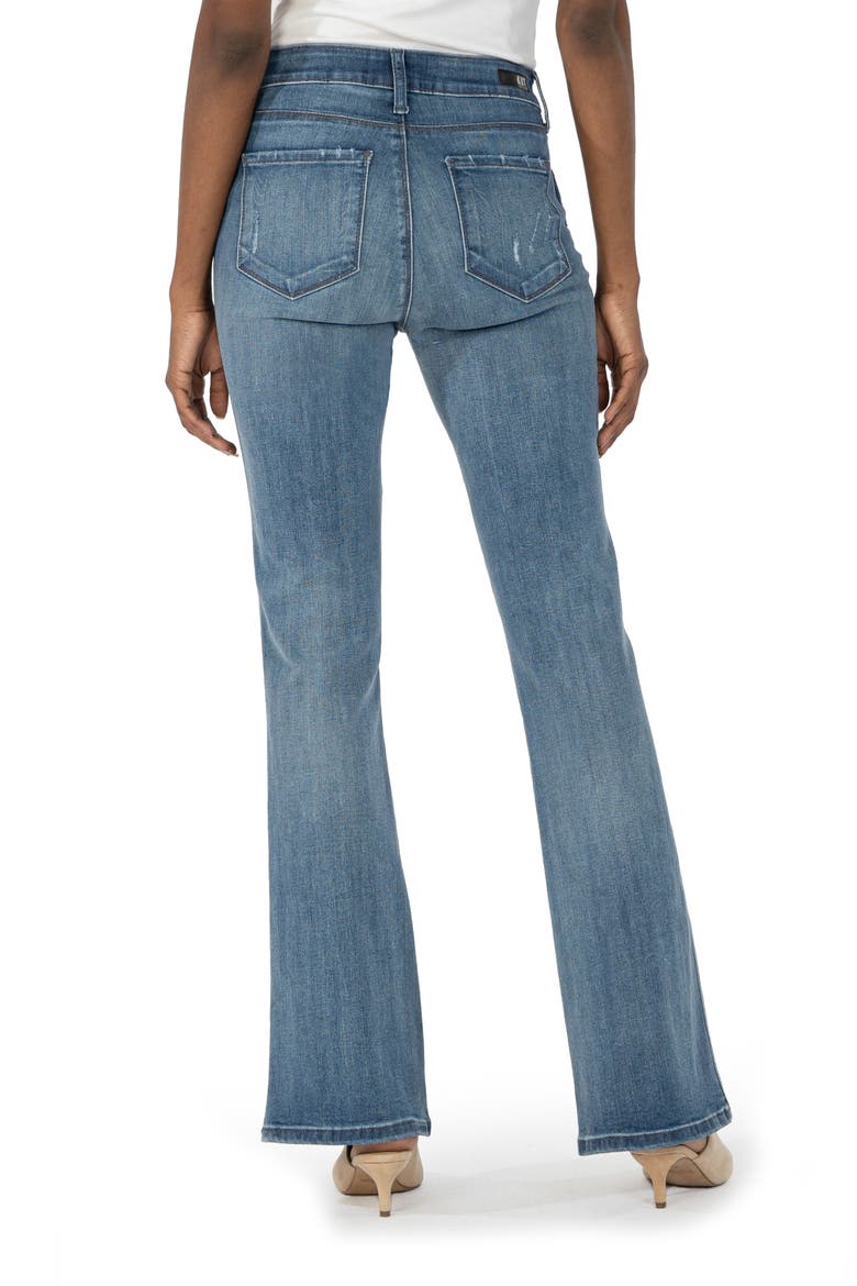 Ana Fab Ab High Waist Flare Jeans, Alternate, color, ONENESS