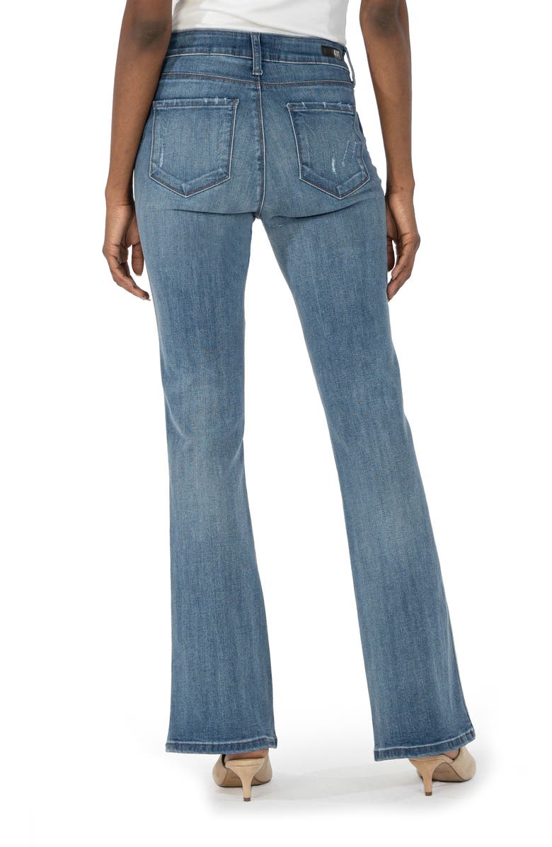KUT from the Kloth Ana Fab Ab High Waist Flare Jeans, Alternate, color, 