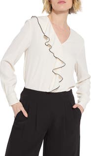 Lysse Marianne V-Neck Ruffle Top