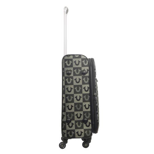 TRUE RELIGION TRUE RELIGION SOFT SIDED 27" EXPANDABLE, CHECKERED SPINNER LUGGAGE
