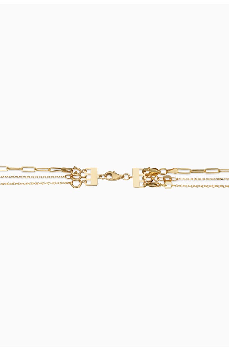 Oradina 10K Gold Layer Me Clasp, Alternate, color, Yellow Gold