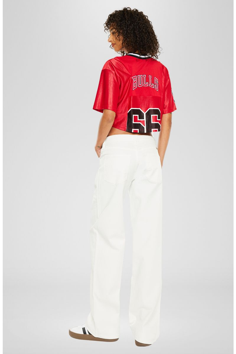 Penny Low Slung Baggy Jeans, Alternate, color, White