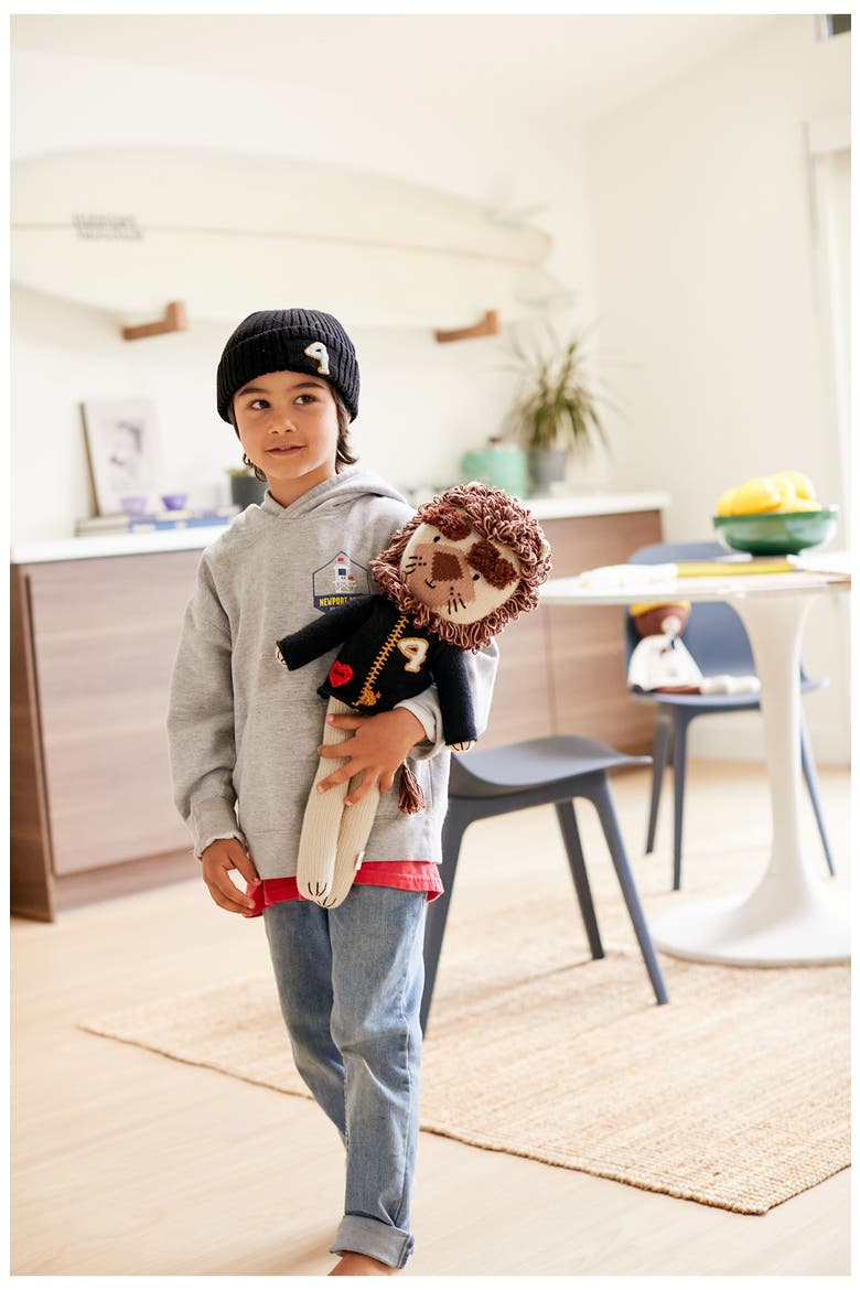 Lion Doll & Beanie Set, Alternate, color, SAND