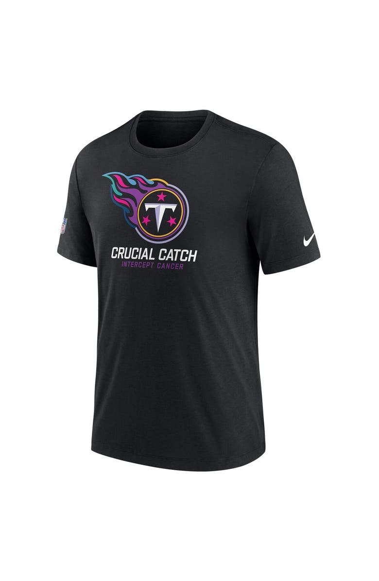 Nike Men's Nike Black Tennessee Titans 2024 NFL Crucial Catch T-Shirt, Alternate, color, 