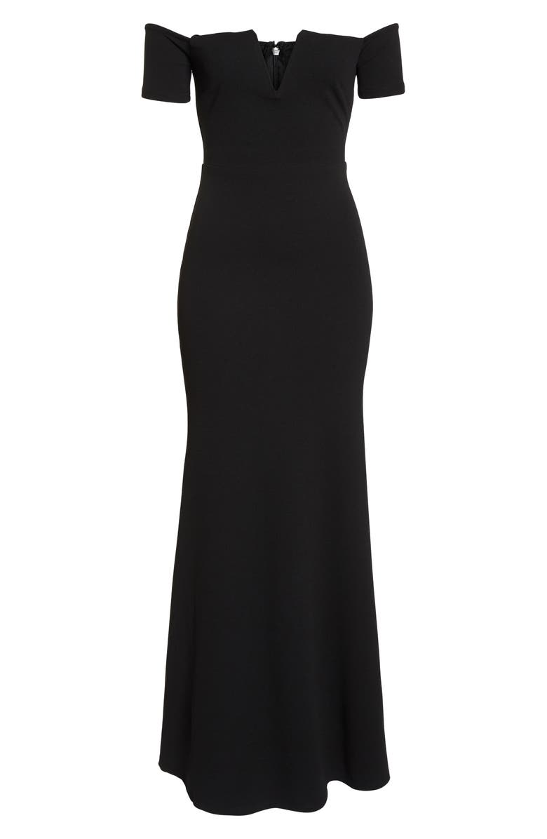 Lulus Lynne Off the Shoulder Gown, Alternate, color, 