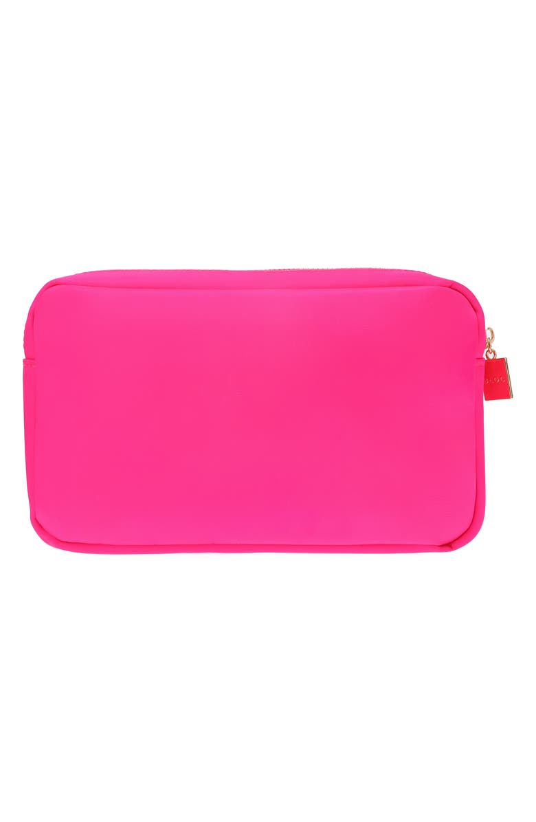 Bloc Bags Medium Flamingo Cosmetic Bag, Alternate, color, Hot Pink