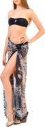 RANEES Animal Print Long Sarong