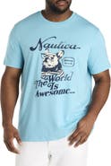 Nautica Big & Tall The World is Awesome Graphic Tee