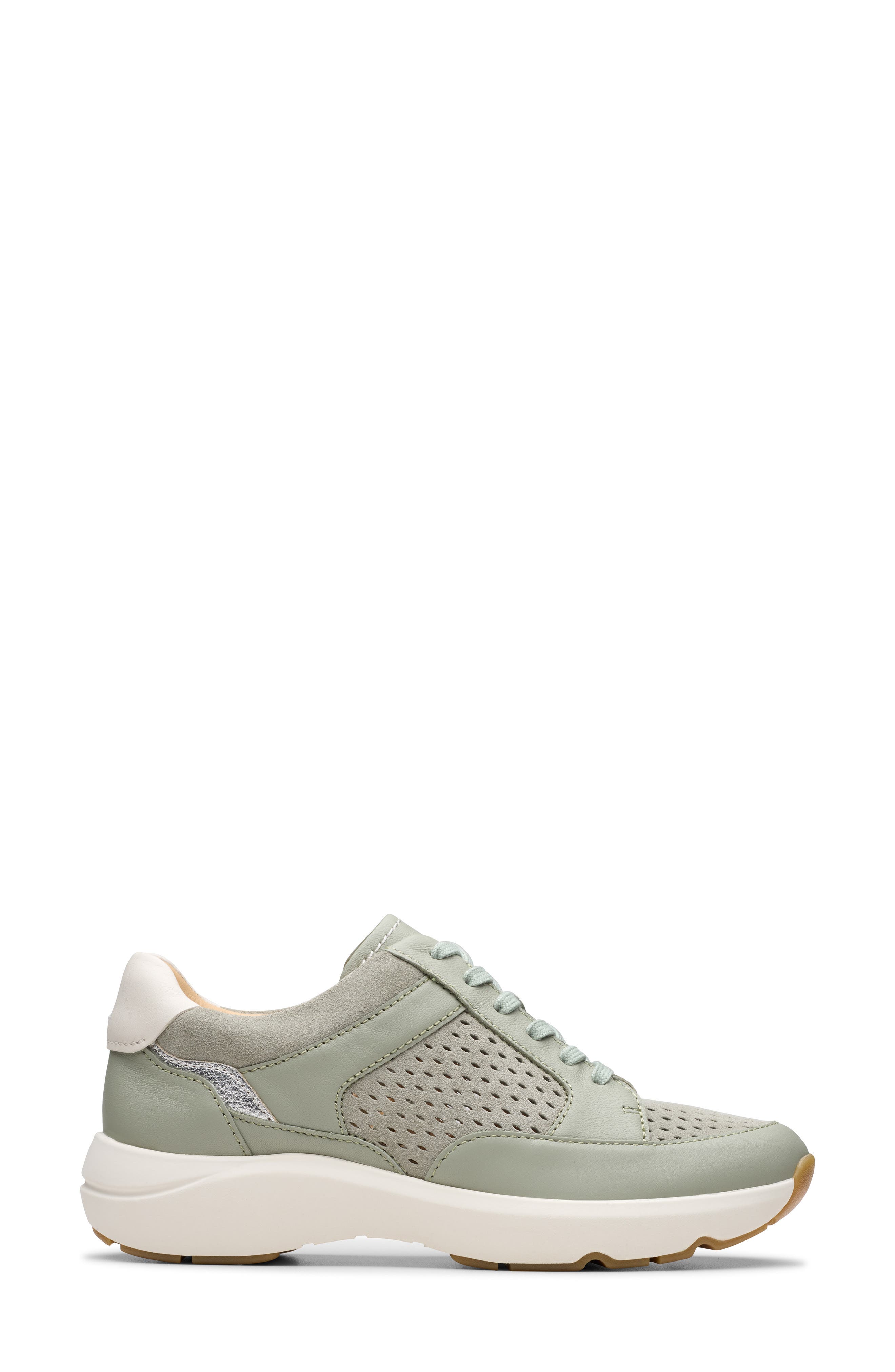 Clarks<sup>®</sup> Tivoli Walk Sneaker, Alternate, color, Light Green