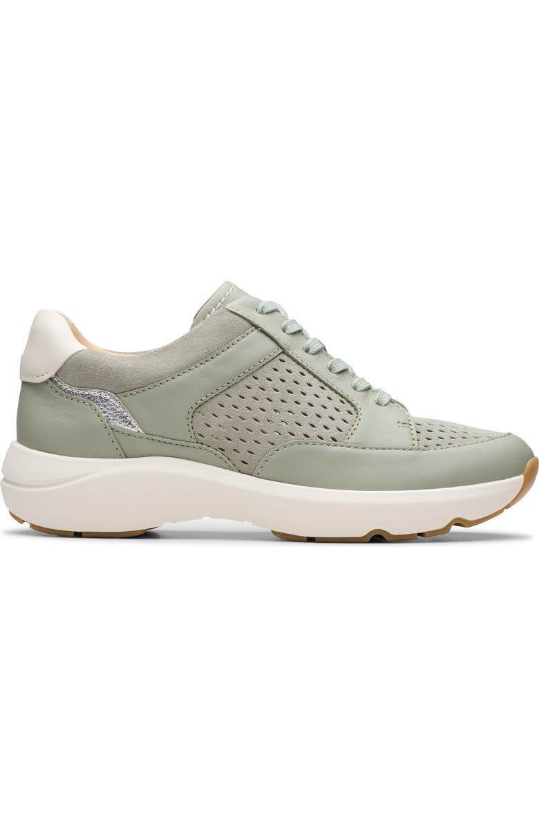 Clarks<sup>®</sup> Tivoli Walk Sneaker, Alternate, color, Light Green