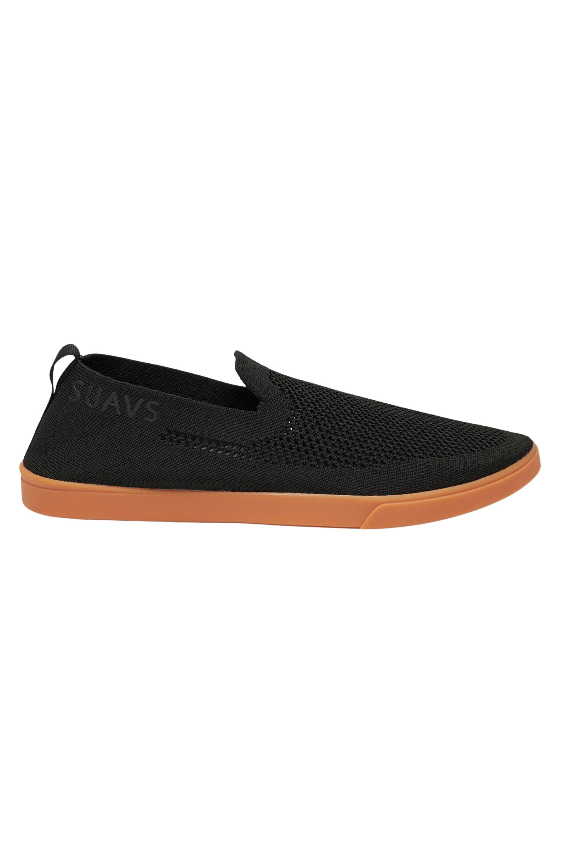 The Barton Slip-On, Alternate, color, Jet Black Gum