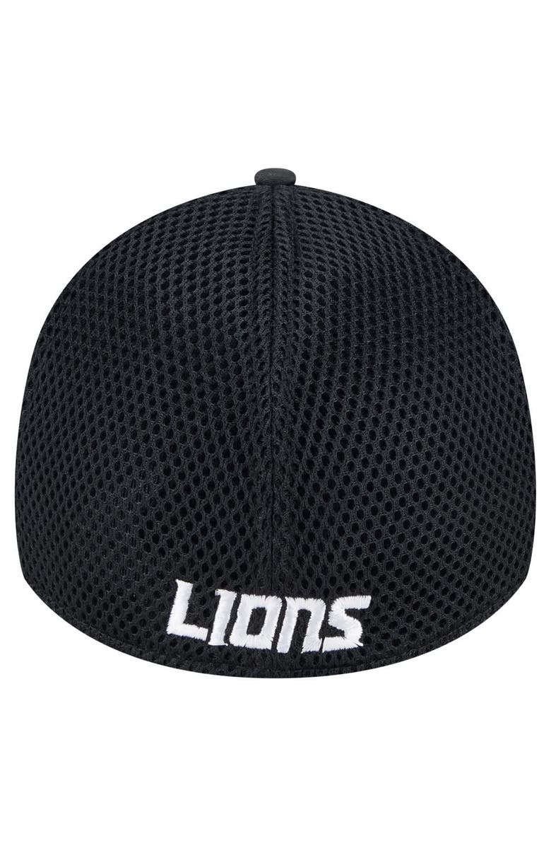 New Era Men's New Era Black Detroit Lions Active Camo 39THIRTY Flex Hat, Alternate, color, 