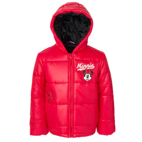 Minnie Mouse Hooded Puffer Coat
