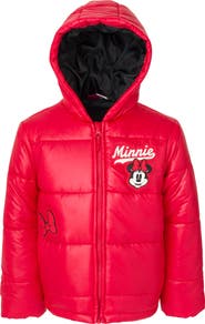 Disney Minnie Mouse Hooded Puffer Coat
