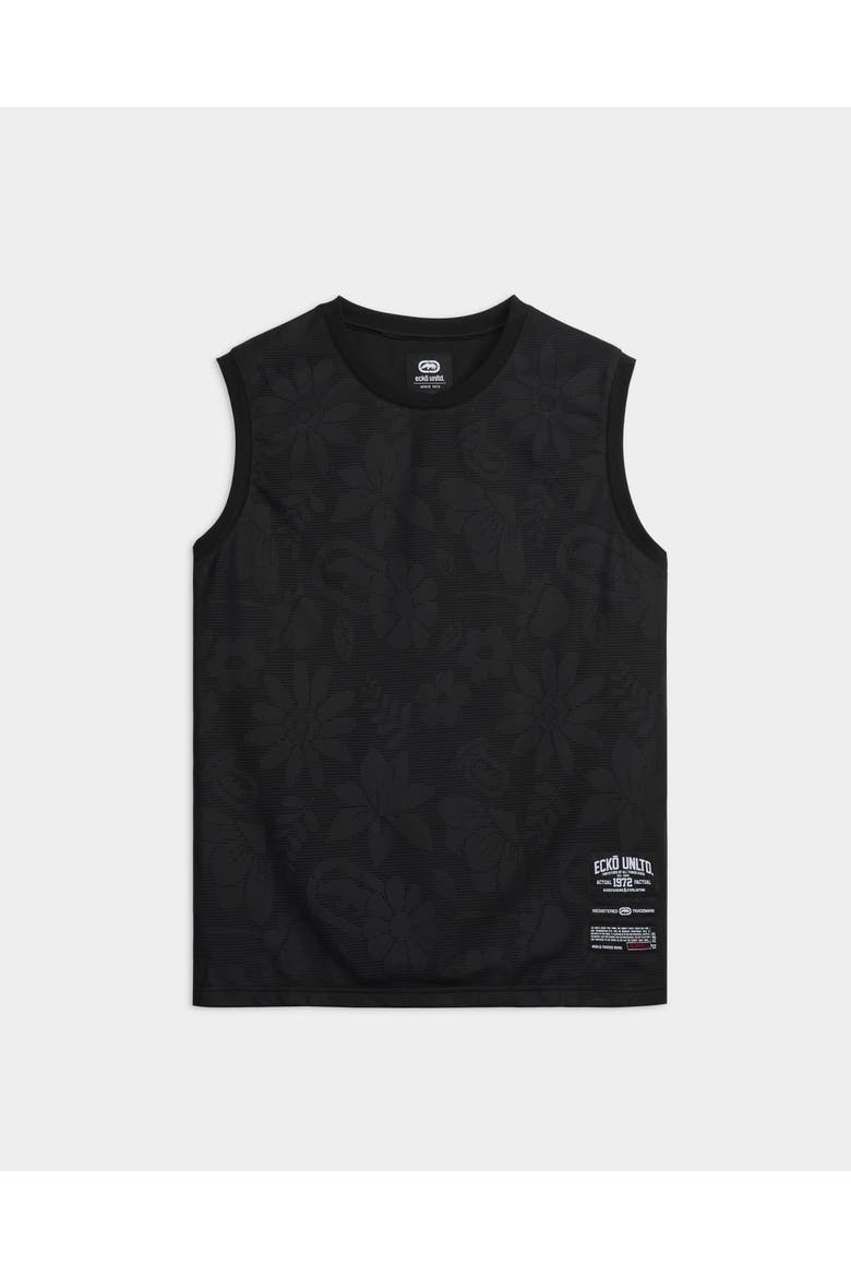 Lace Tank Top, Main, color, Black