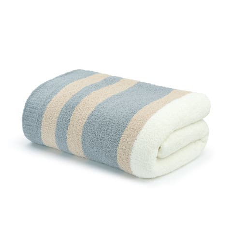 Blankets - Multi Striped - Chenilla Cloud
