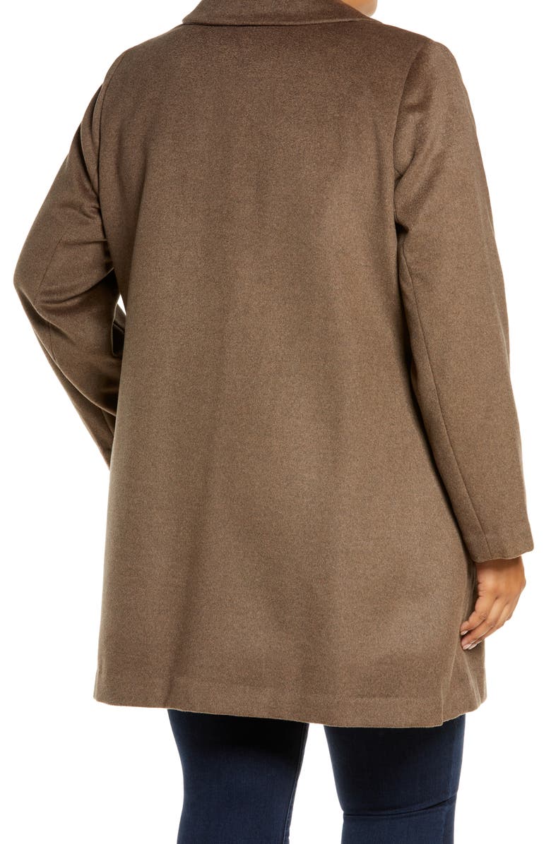 Sam Edelman Women's Wool Blend Coat, Alternate, color, Melange Brown