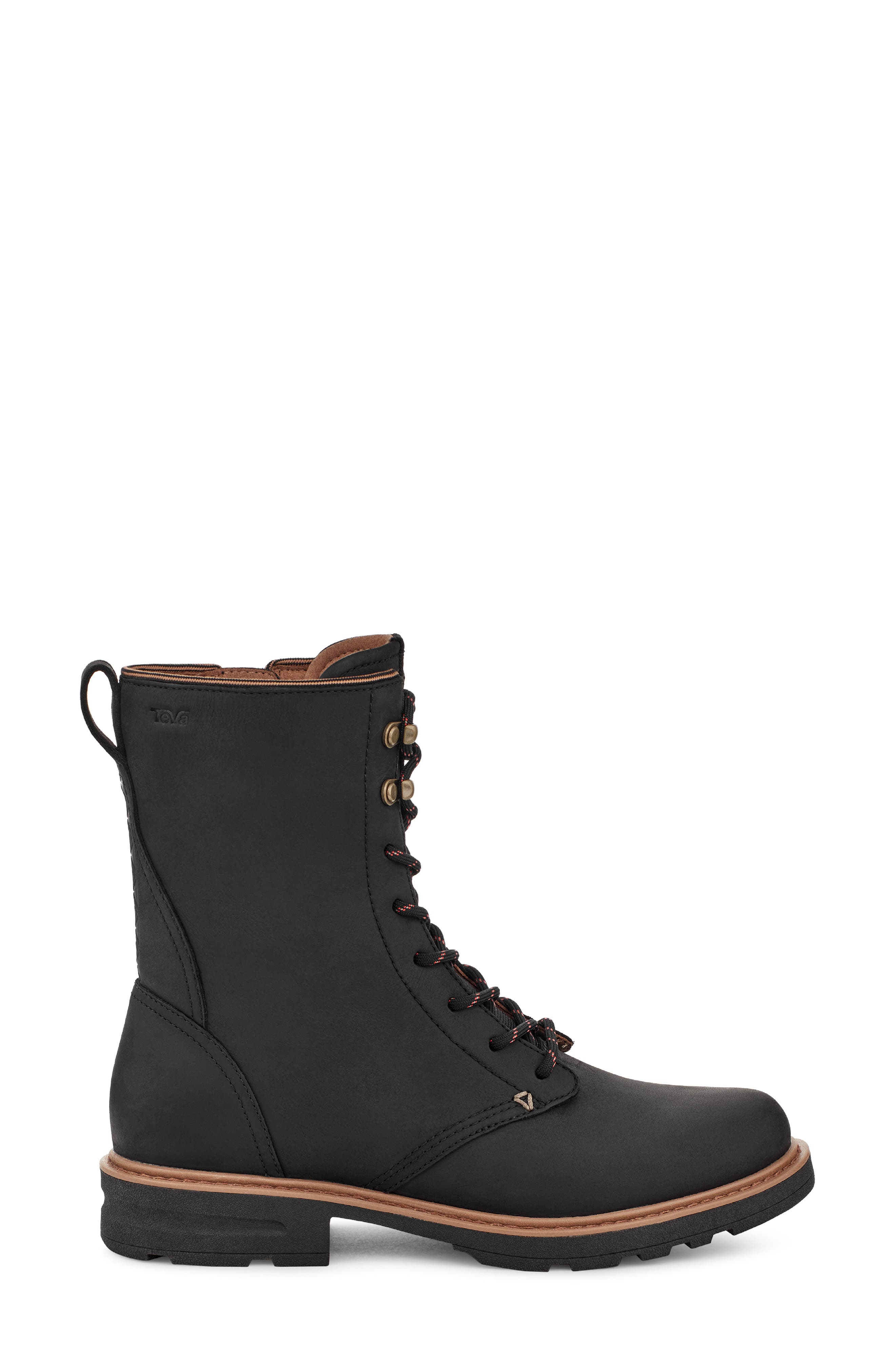 Teva Rowena Waterproof Lace-Up Boot, Alternate, color, 