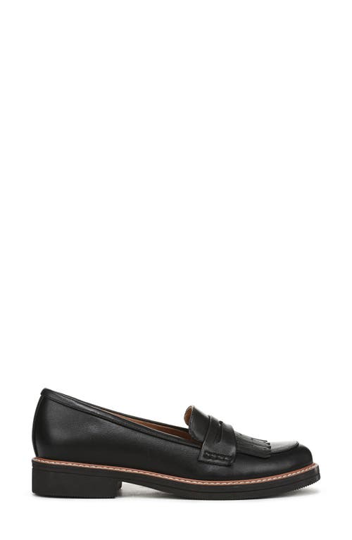 Naturalizer Pacey Kiltie Fringe Loafer In Black