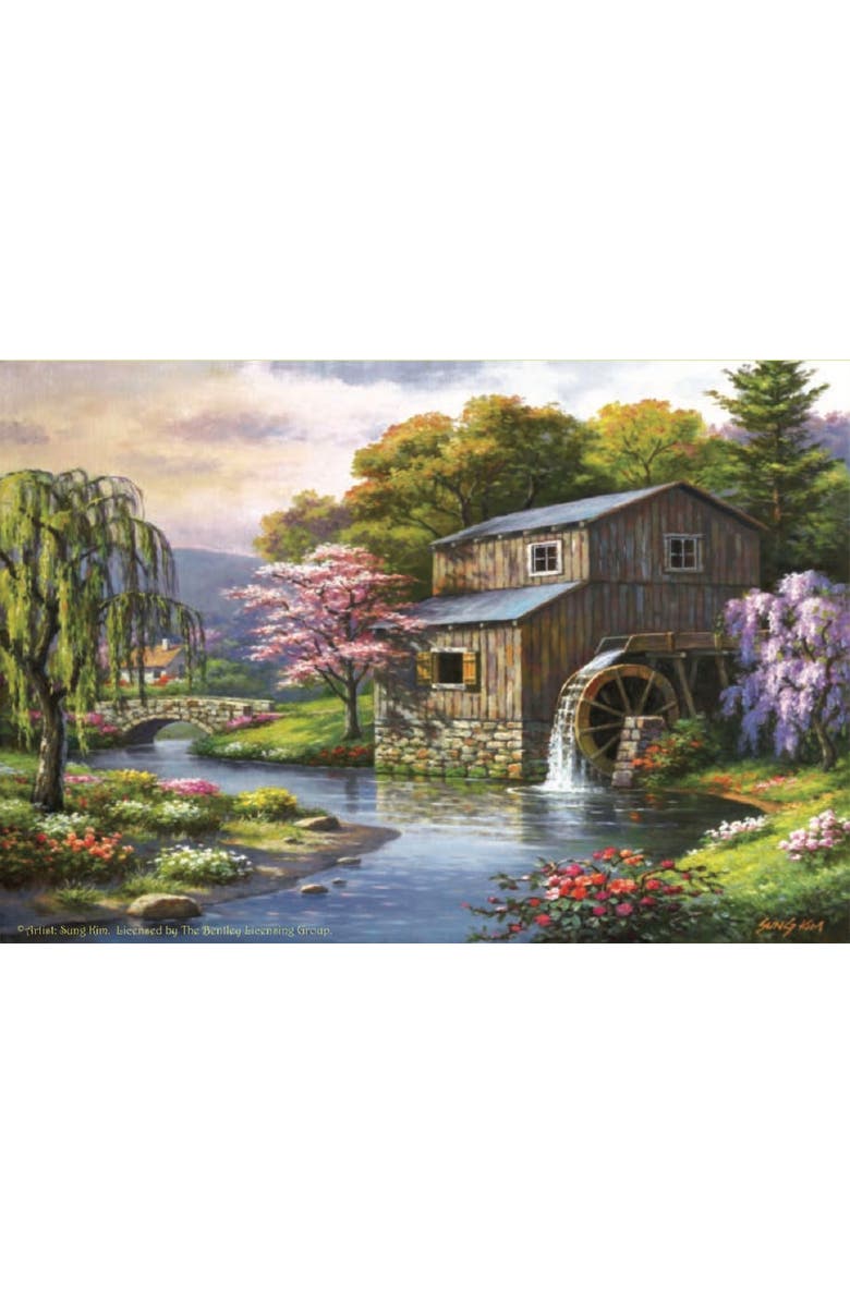 Sunsout Spring at the Mill 300 piece Jigsaw Puzzle for Adults, Alternate, color, Multicolor