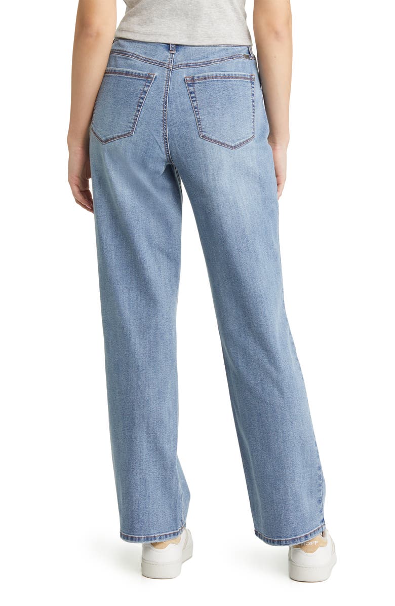 1822 Denim Ripped High Waist Boyfriend Jeans, Alternate, color,