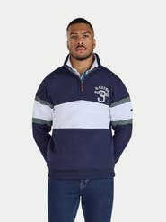 Raging Bull No 3. Quarter Zip Sweatshirt