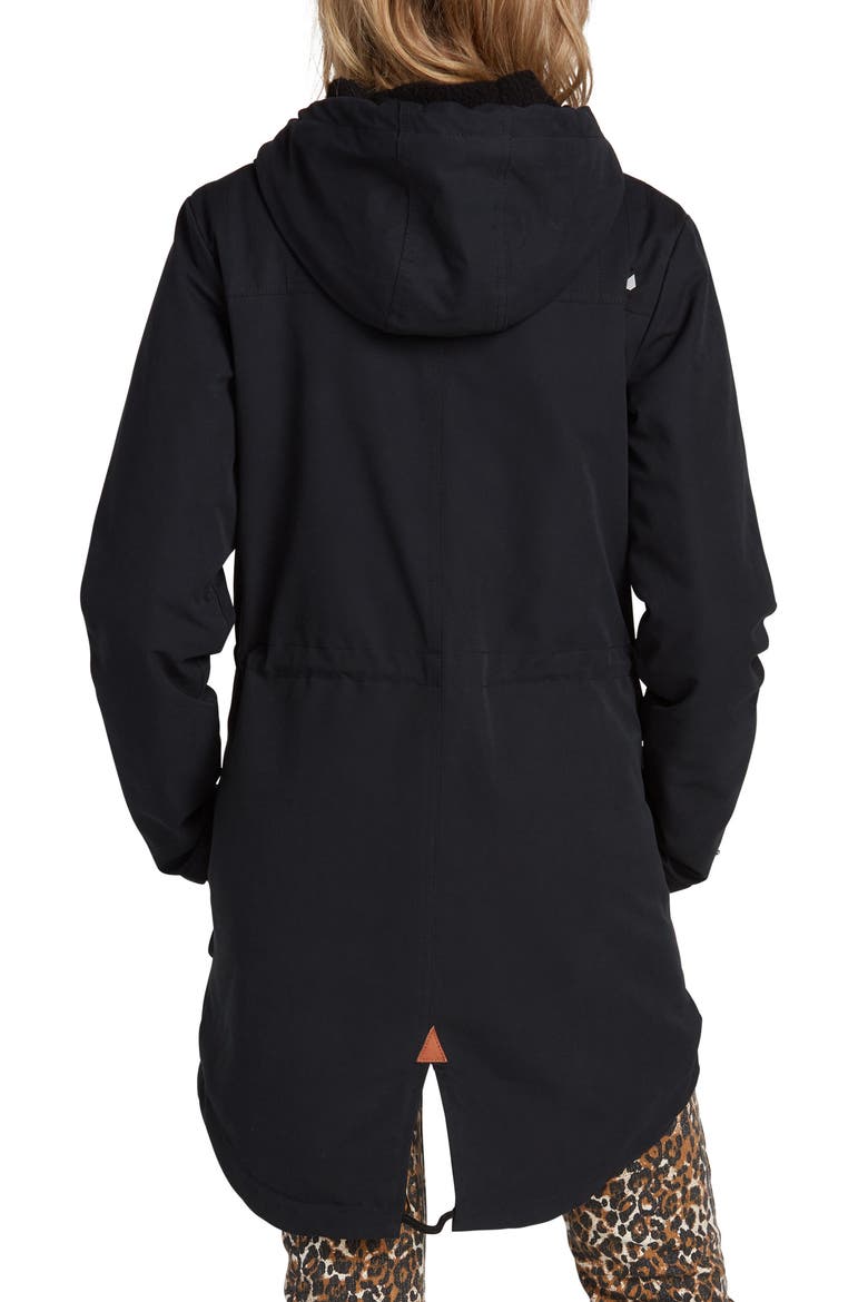 Walk on By 5K Parka, Alternate, color, BLACK