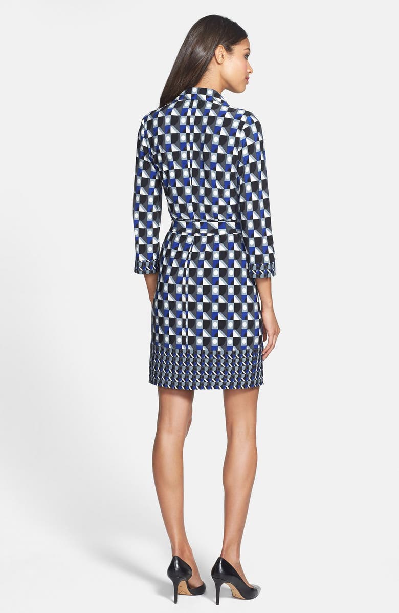 Laundry by Shelli Segal Matte Jersey Shirtdress, Alternate, color, 