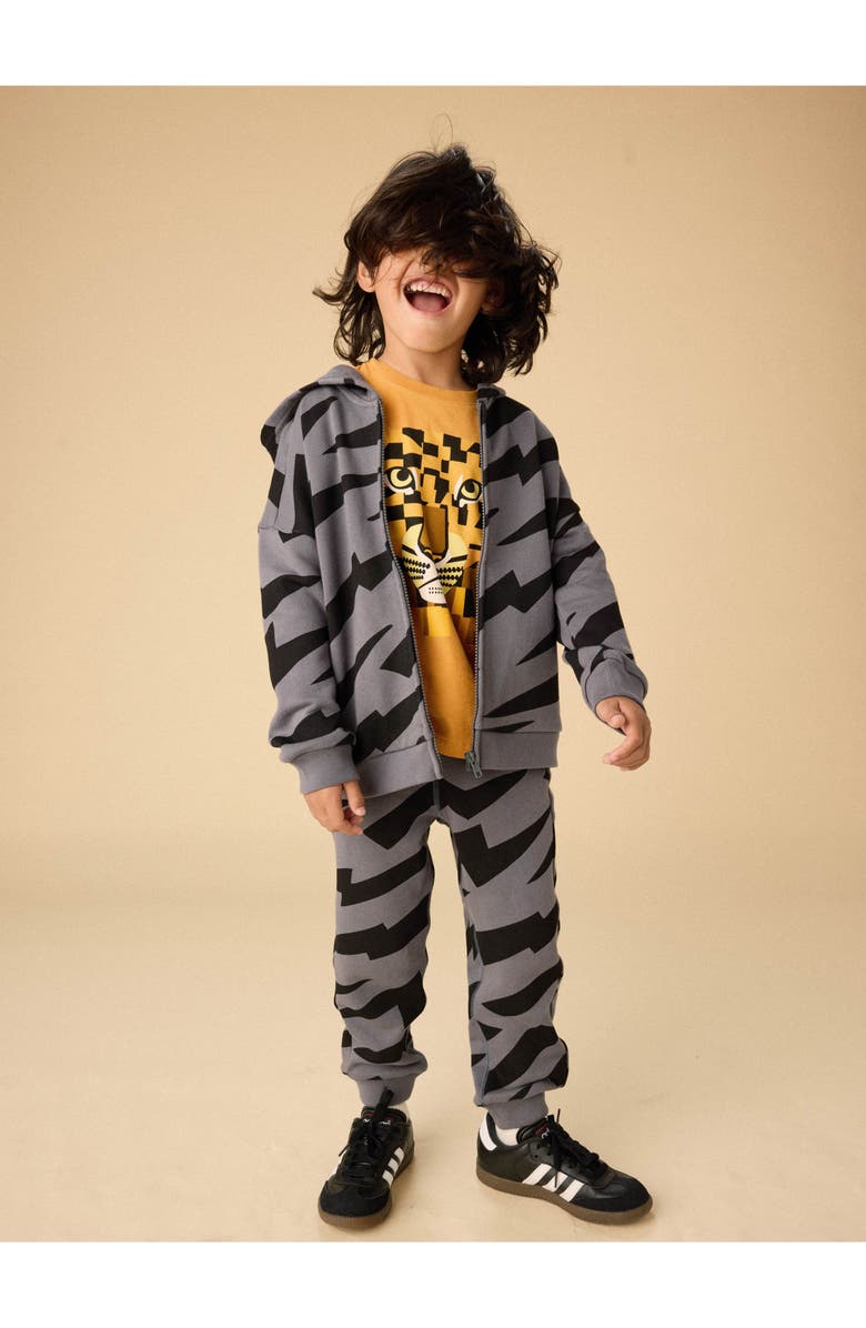 Tea Collection Going Places Joggers, Alternate, color, Lightning Stripes