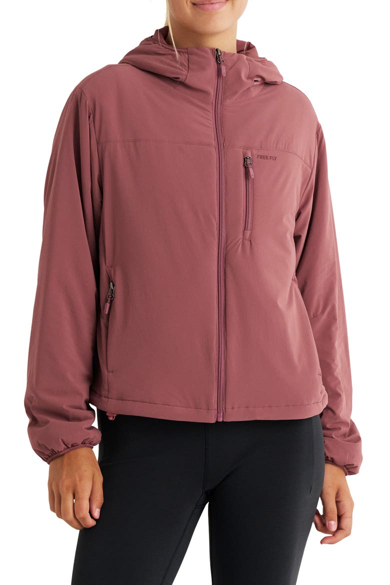 Coldvale Insulated Performance Jacket, Main, color, PLUM