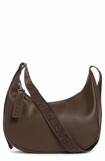 Baggu Medium Recycled Leather Crescent Shoulder Bag