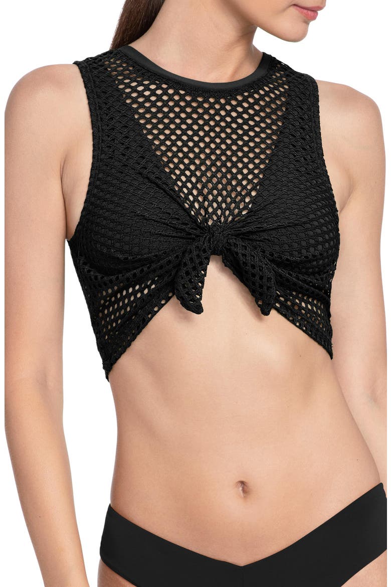 Bo Tank Bikini Top, Main, color, BLACK