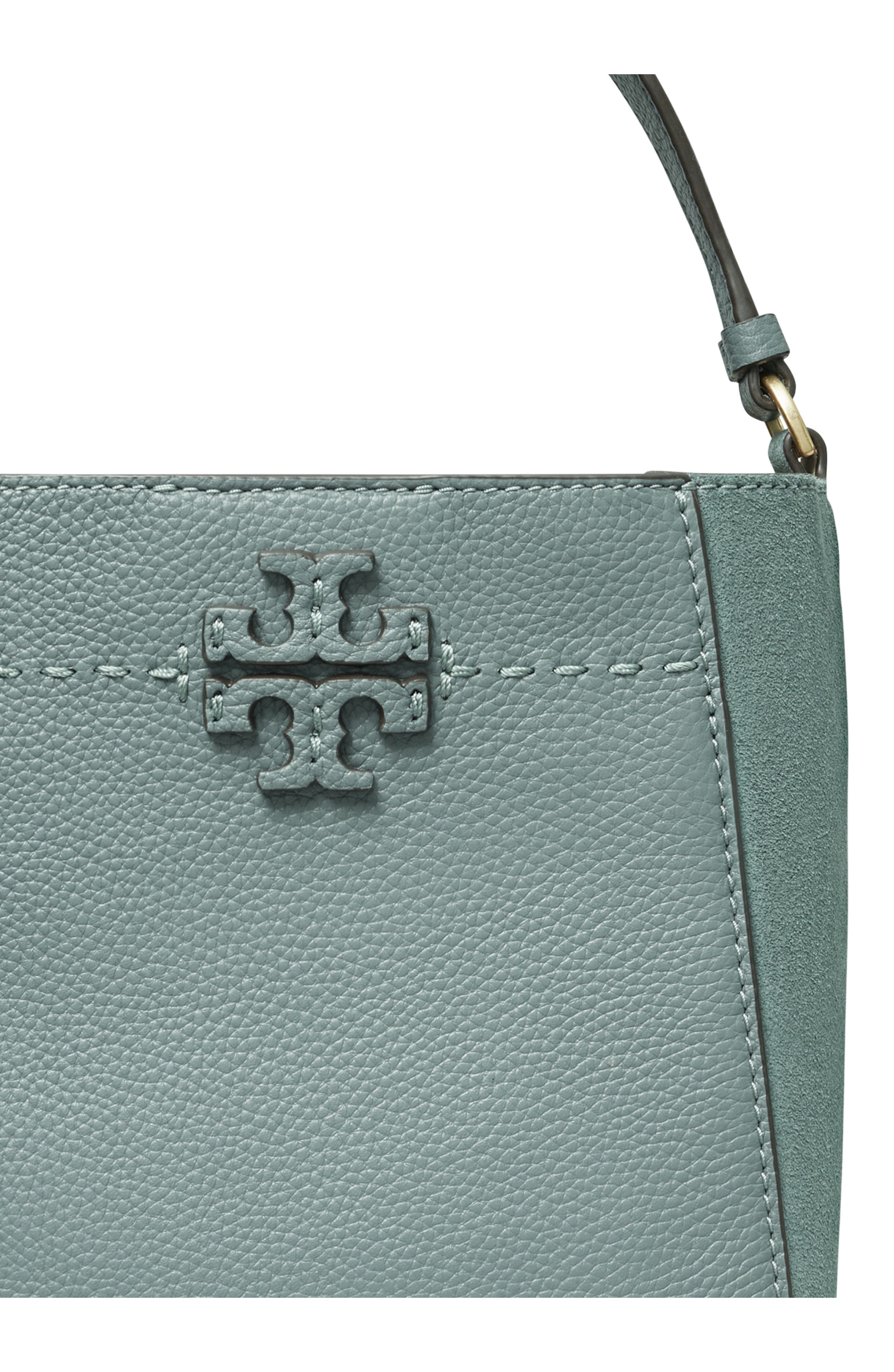 Tory Burch Small McGraw Bucket Bag, Alternate, color, 