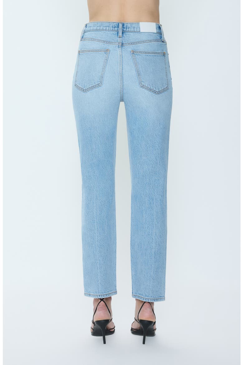 Bri High Waist Ankle Straight Leg Jeans, Alternate, color, DAY OFF