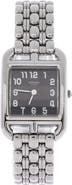 Pre-Owned Hermes Cape Cod Quartz Watch Stainless Steel 23