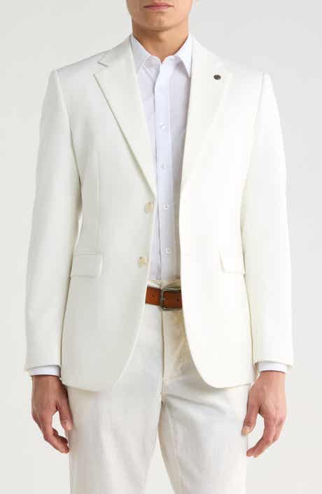 T.R. PREMIUM Slim Fit Cotton Blend Blazer