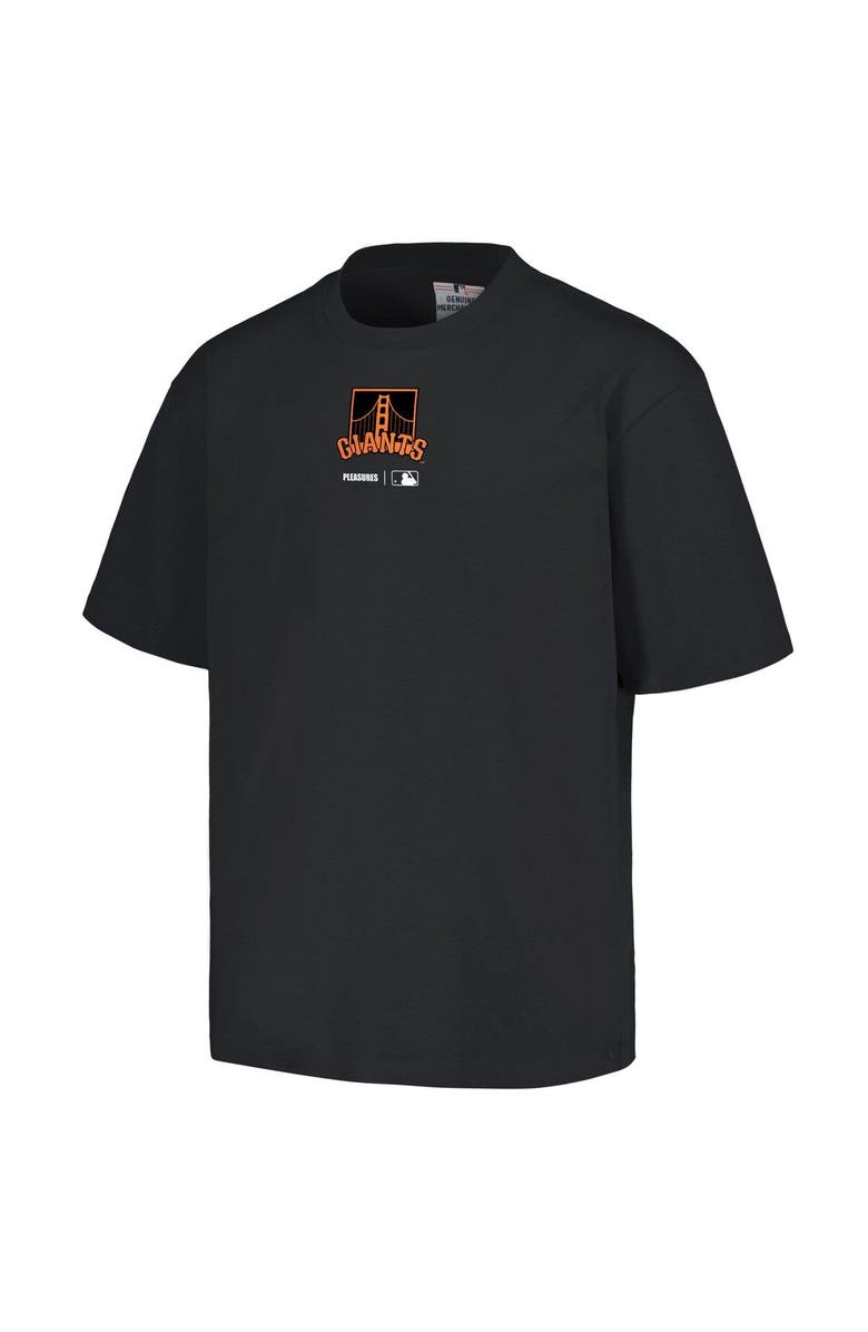PLEASURES Men's PLEASURES Black San Francisco Giants Mascot T-Shirt, Alternate, color, Black