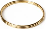 Panacea Set of 3 Skinny Bangle Bracelets