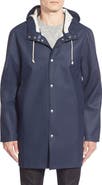 Stutterheim Stockholm Long Sleeve Hooded Raincoat