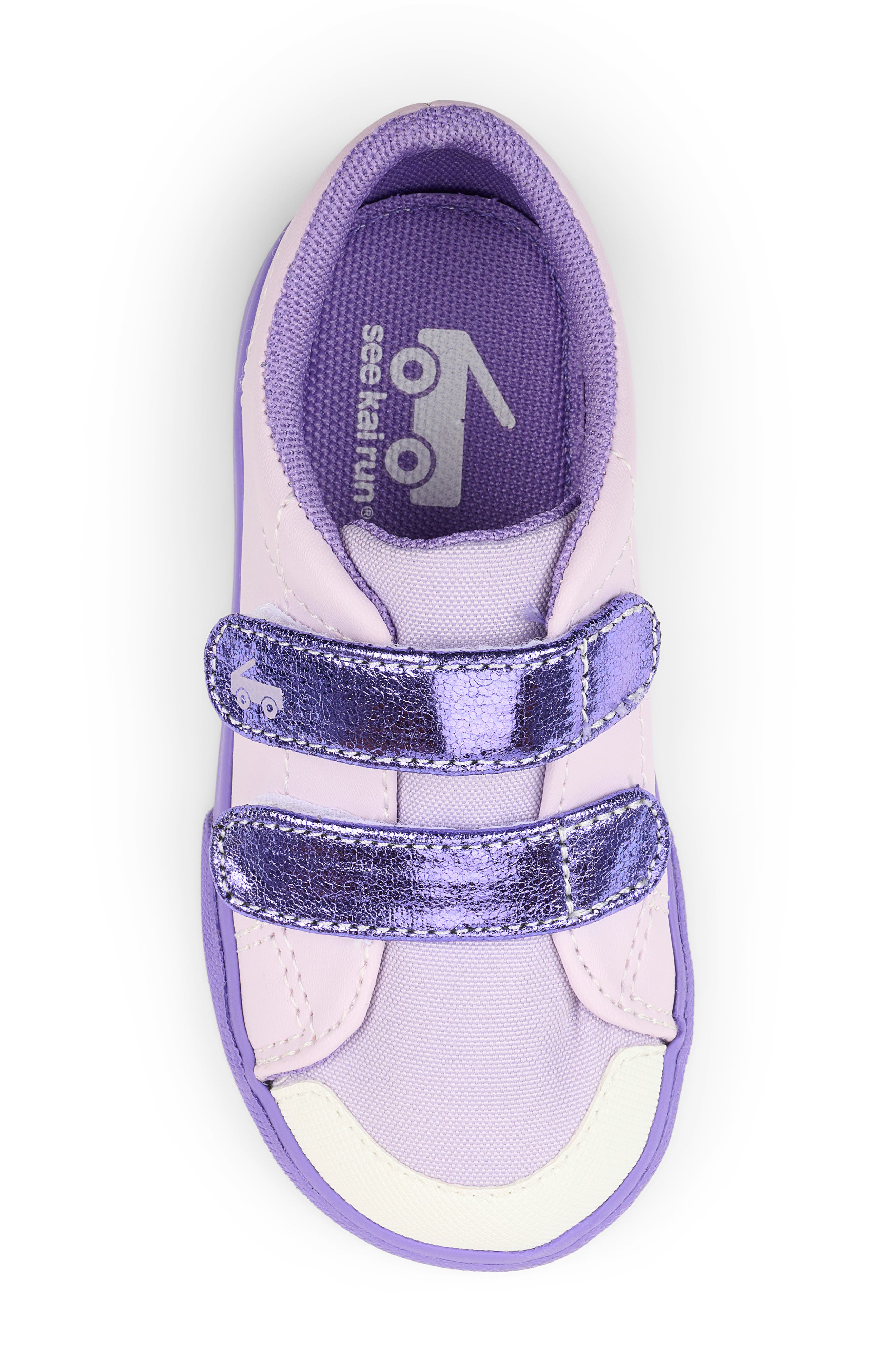 Kids' Morgan Sneaker, Alternate, color, PURPLE