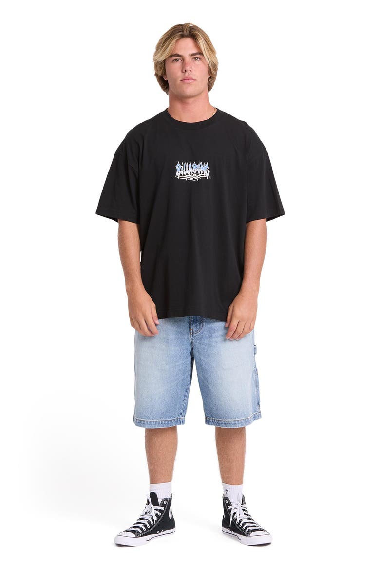 Barb OG Loose Fit Short Sleeve Performance Rashguard, Alternate, color, BLACK