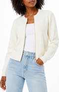 BY DESIGN Jenny Double Knit Bomber Jacket
