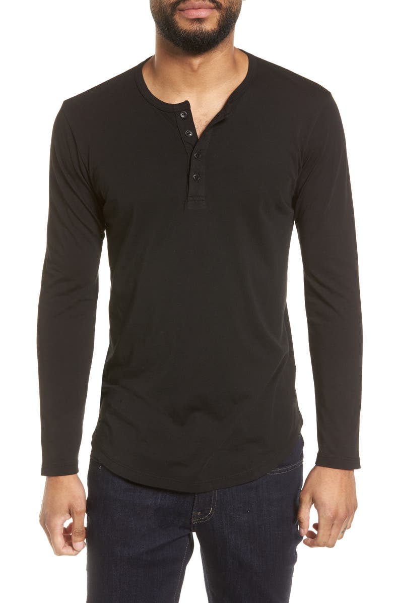 Goodlife Scallop Henley, Main, color, 