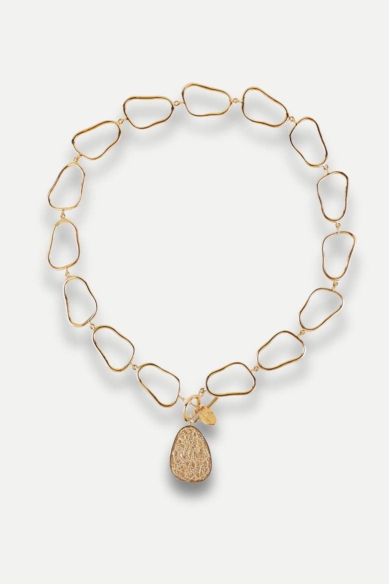 Elixir Pendant Necklace, Main, color, Gold