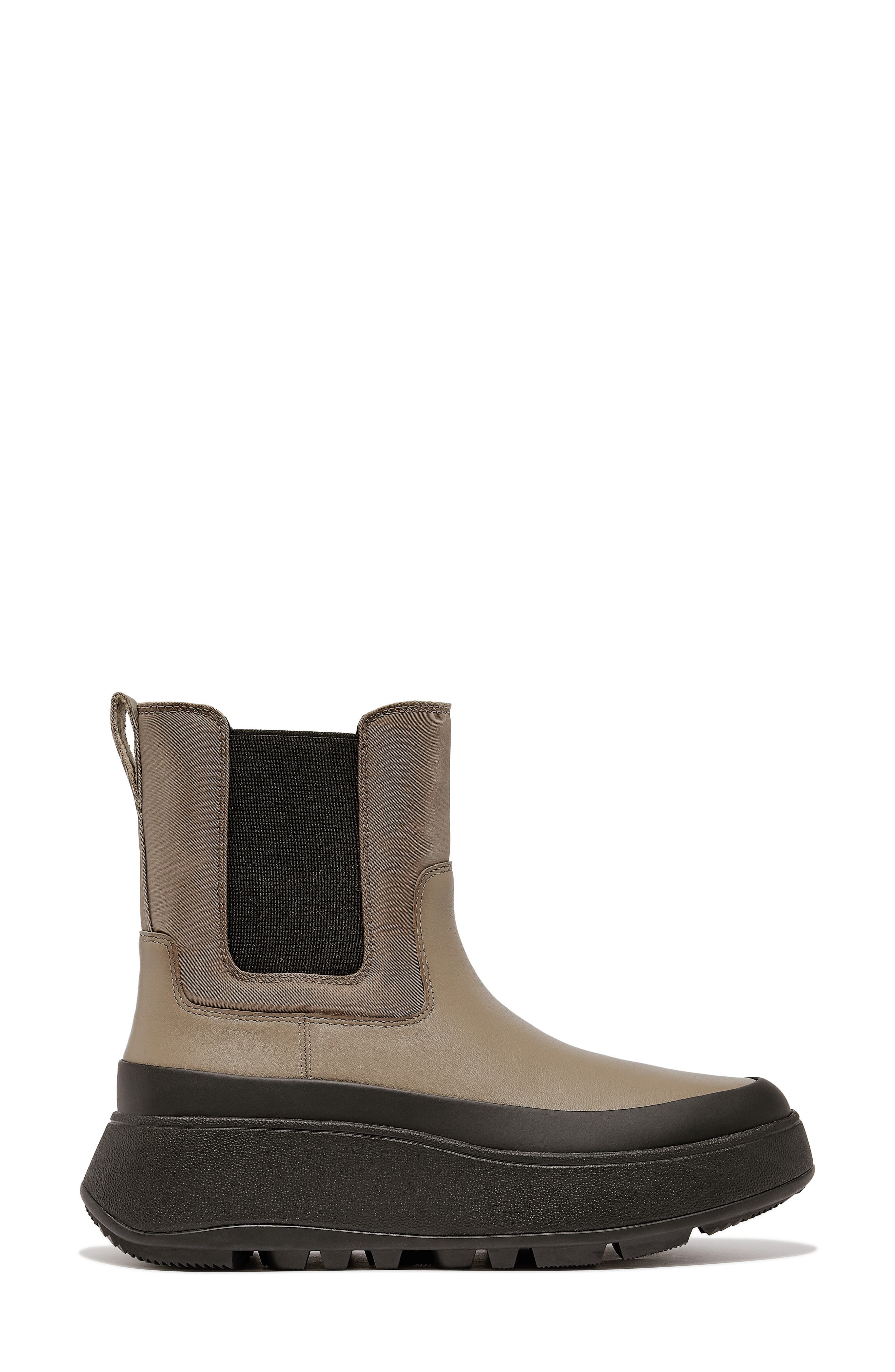 FitFlop F-Mode Water-Resistant Platform Chelsea Boot, Alternate, color, 