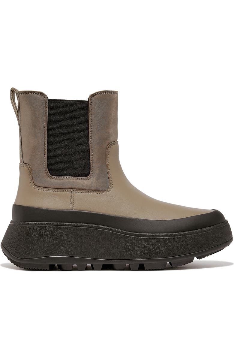 FitFlop F-Mode Water-Resistant Platform Chelsea Boot, Alternate, color,
