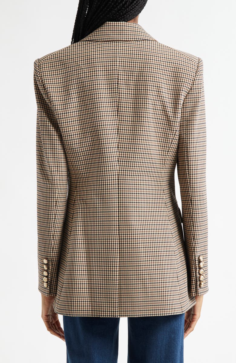 Veronica Beard Livvy Houndstooth Dickey Jacket, Alternate, color,
