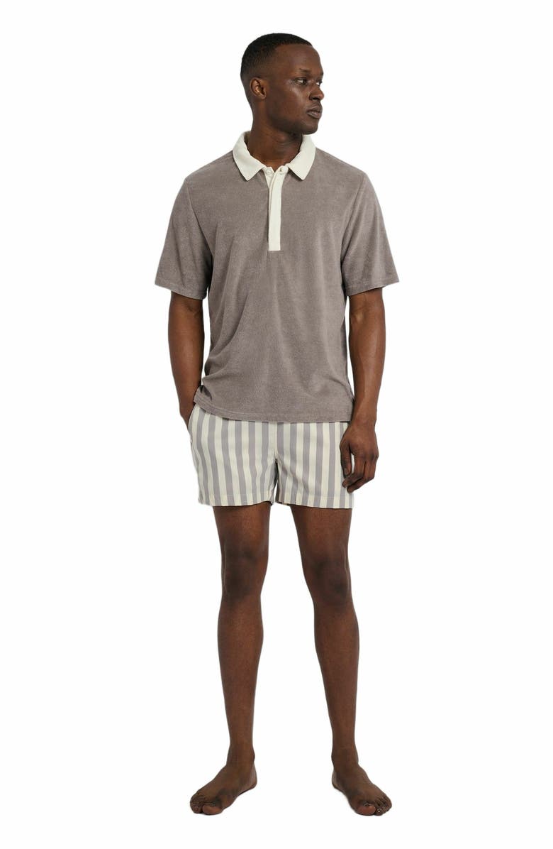 Onia Oversized Towel Terry Polo, Main, color, 