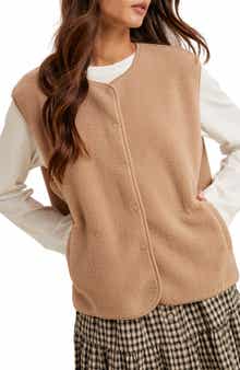 Faux Shearling Vest